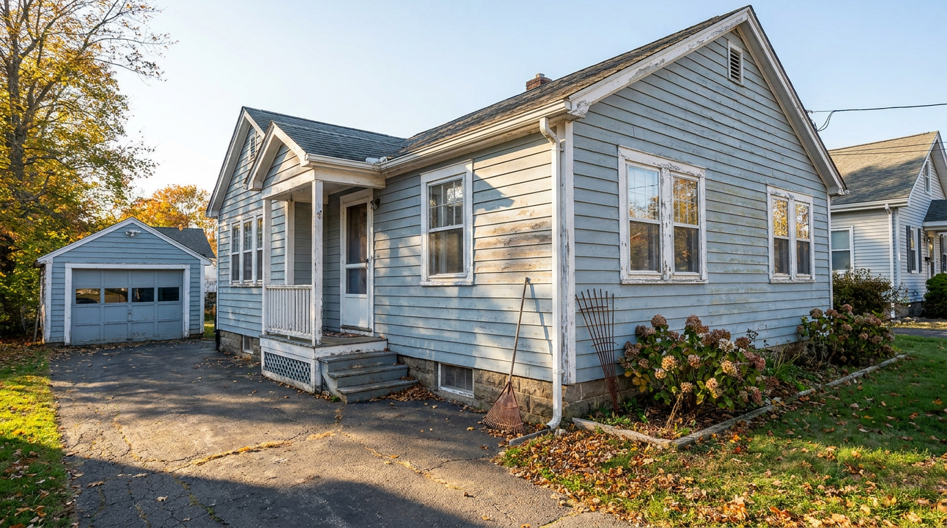 Exterior painting timing conditions showing when the outside of a home should come first