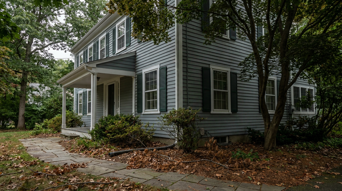 Tree Coverage Affecting Exterior Siding Surface Stress Tree coverage affecting exterior siding surface stress and drying conditions